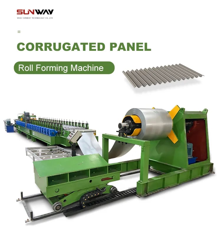Corrugated Panel Roll Forming Machine