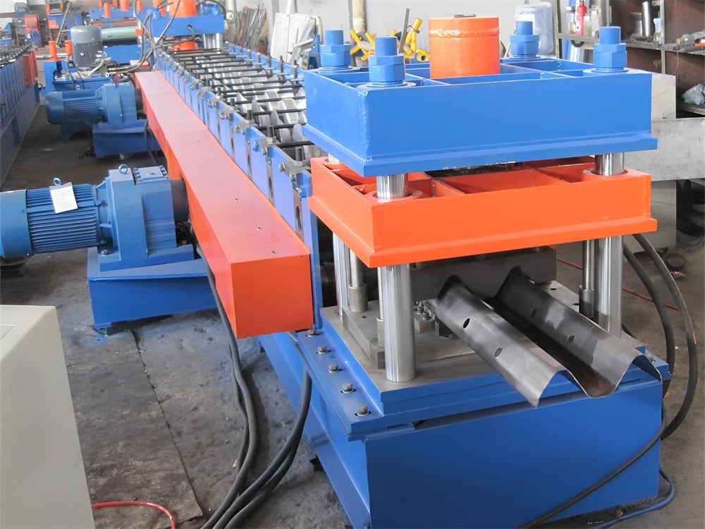 Two Waves Highway Guardrail Machine