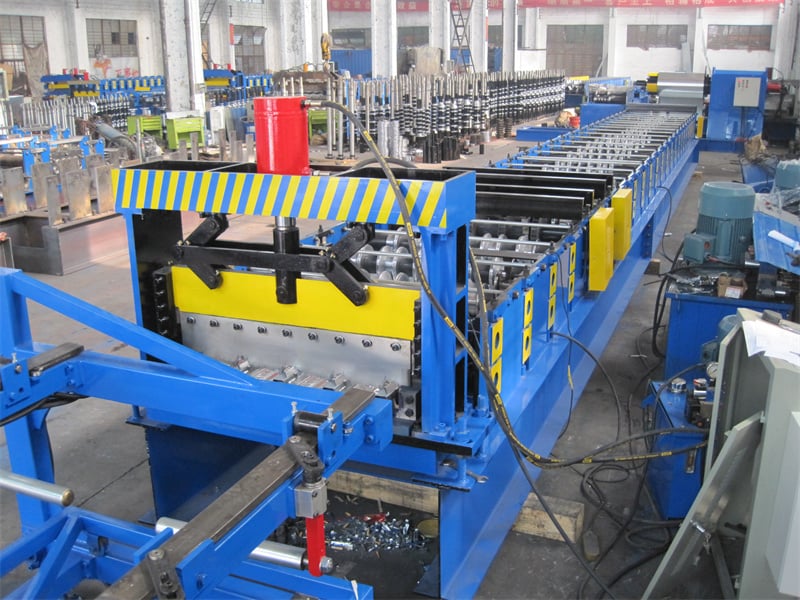 Floor Decking Roll Forming Machine